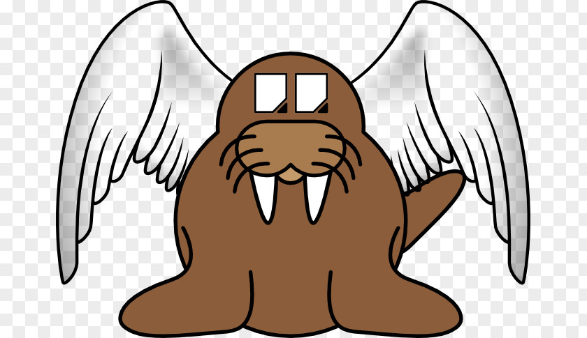 Walrus Drawing Cartoon Clip Art PNG