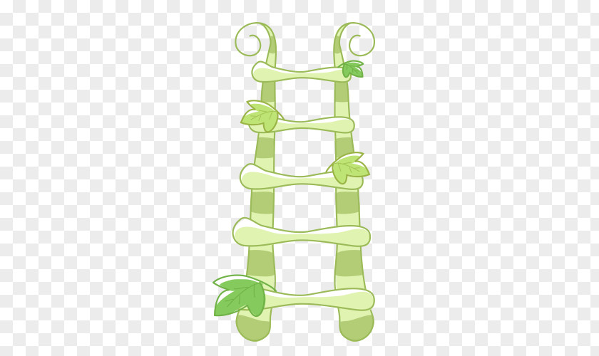 Cute Ladder Green Stairs Euclidean Vector PNG