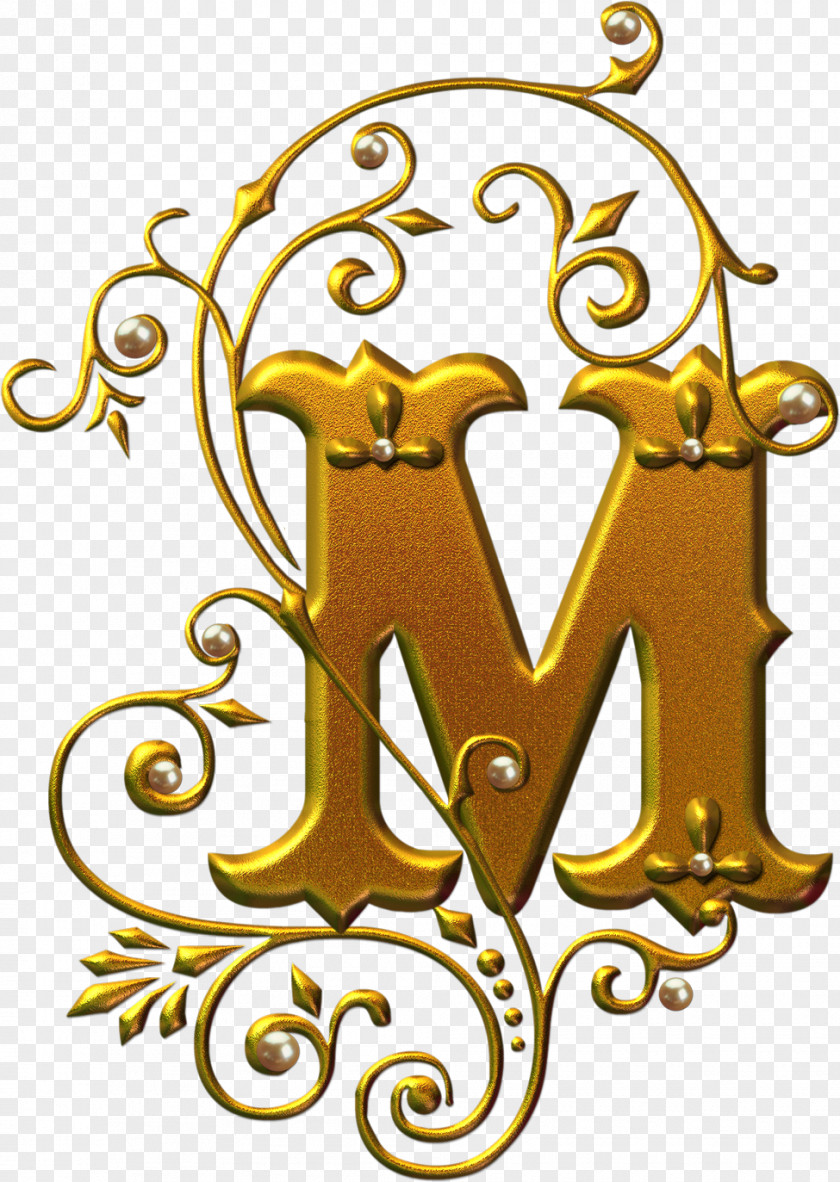 Design Lettering Art M PNG