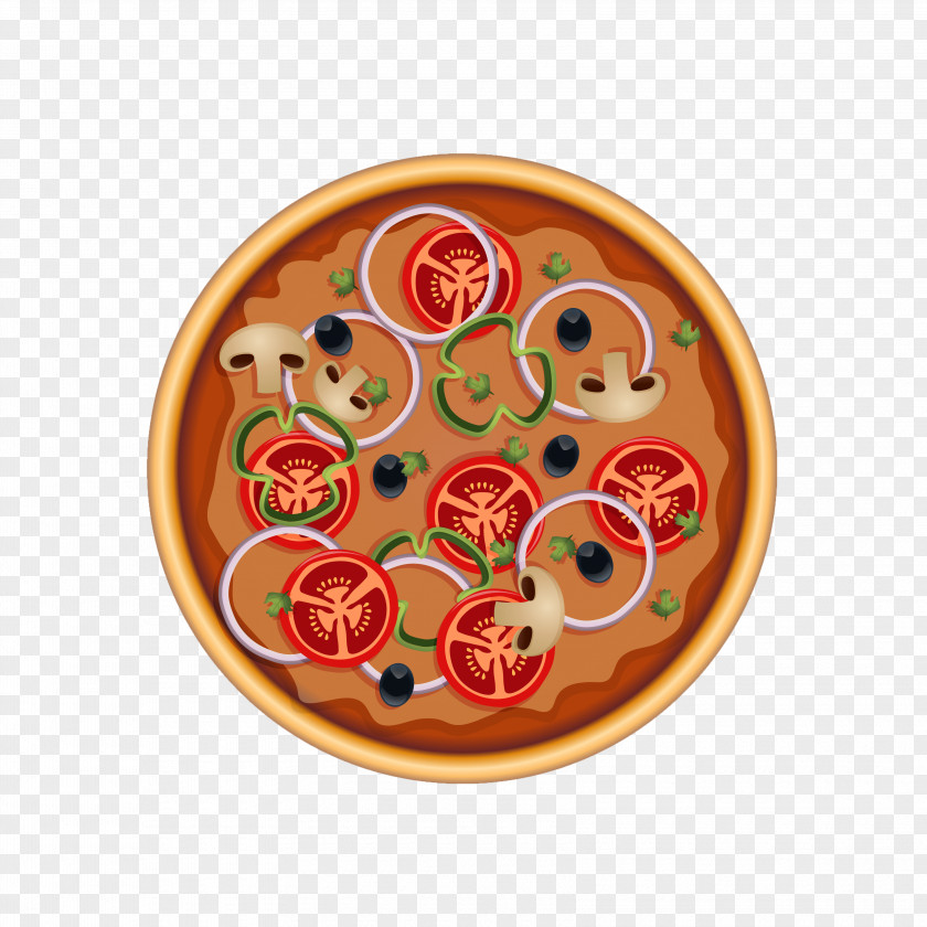 Floating Pizza Italian Cuisine Tarte Flambxe9e Food PNG