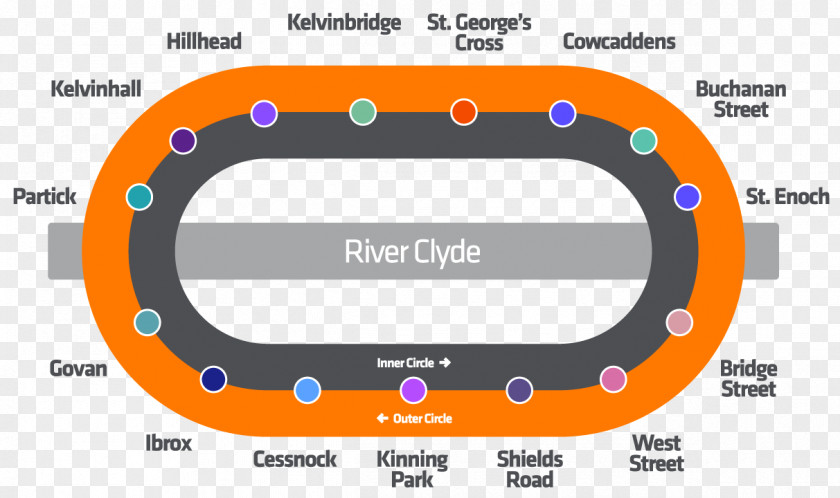 Map Glasgow Subway Rapid Transit Buchanan Street Station Rail Transport London Underground PNG
