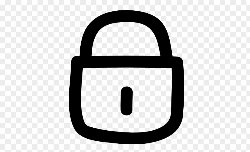 Padlock Icon Design PNG