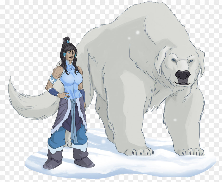 Polar Bear Korra Avatar: The Last Airbender Azula Drawing Fan Art PNG