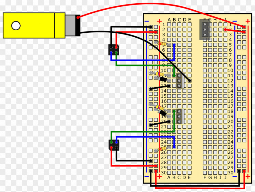 Robot Microcontroller Breadboard Electronics Electrical Network Electronic Circuit PNG