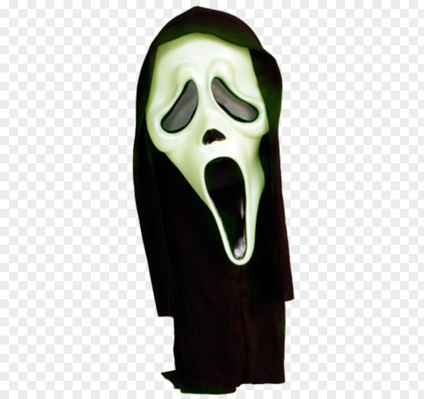 Scream Ghostface Mask Halloween Costume PNG
