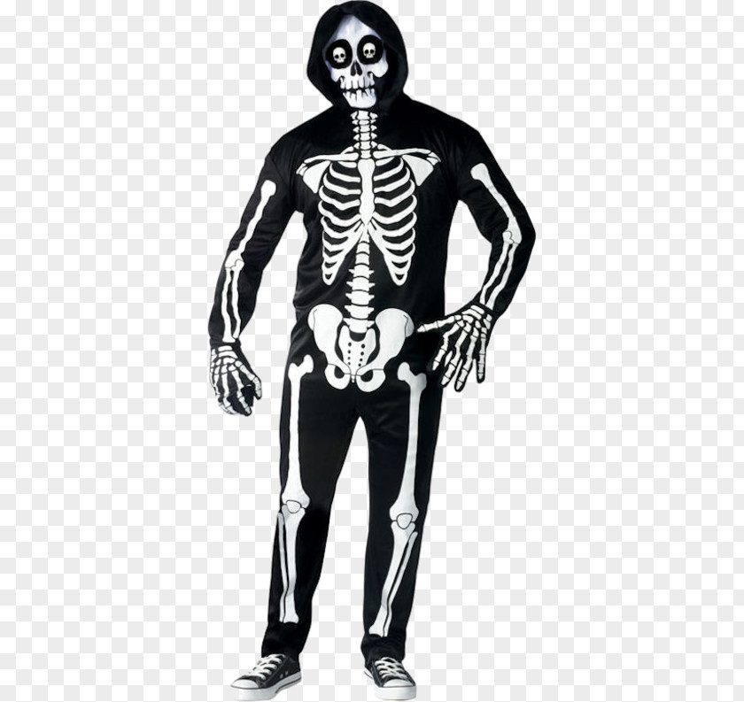 Skeleton Costume Halloween Clothing PNG