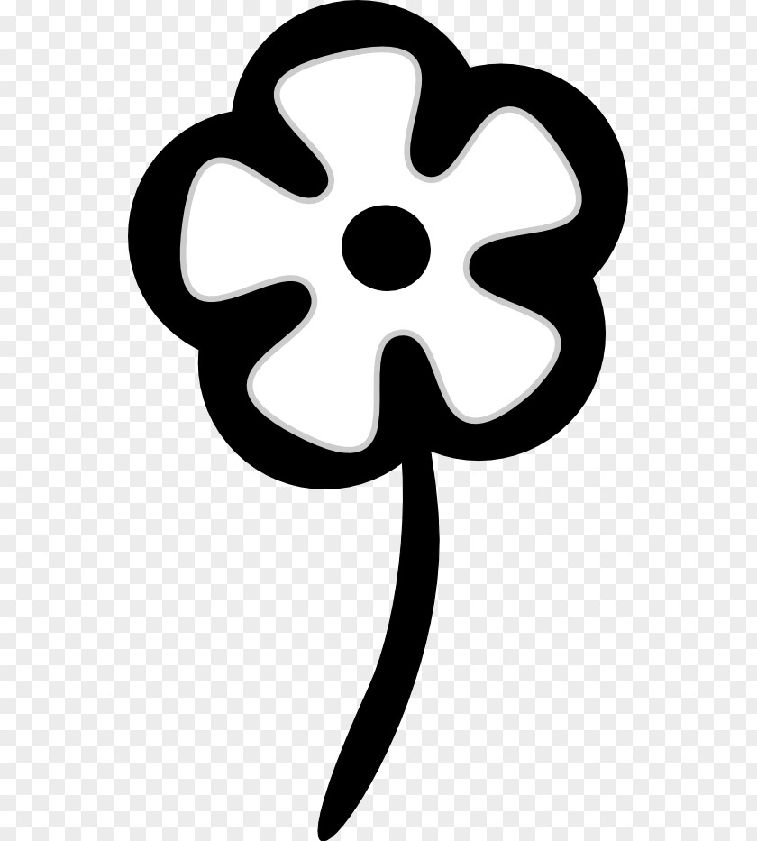 Black And White Drawings Flower Drawing Clip Art PNG