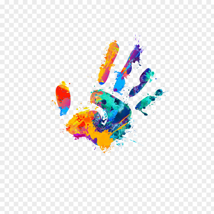 Handprint PNG clipart PNG