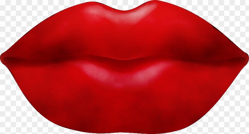 Lips Red Close-up Heart PNG