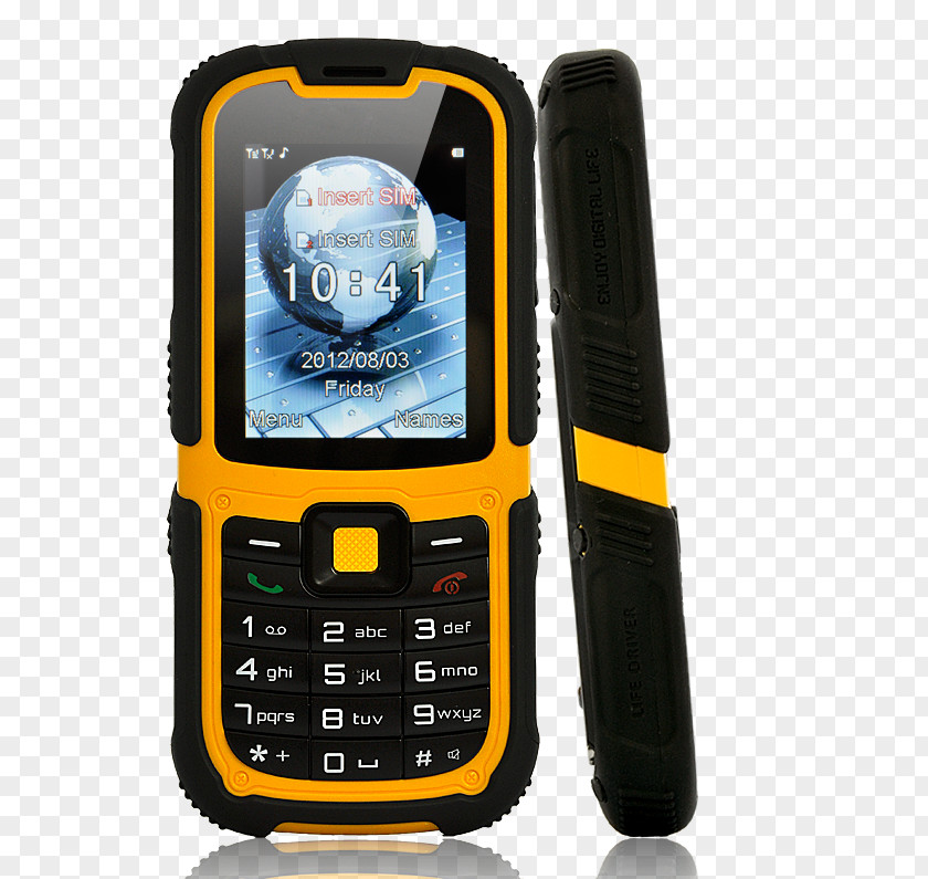 Smartphone Dual SIM Rugged Computer Nelitaajuuspuhelin Telephone PNG
