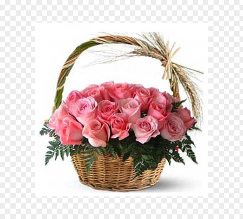 Teacher's Day Bouquet Basket Rose Flower Cut Flowers PNG