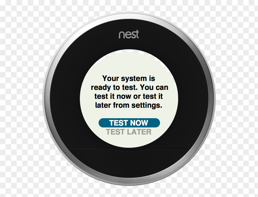 Thermostat System Nest Learning Labs Smart (3rd Generation) PNG