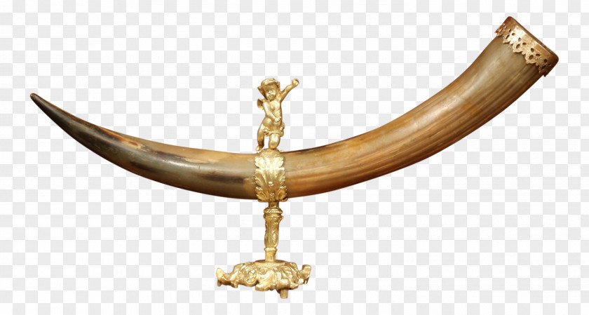 Bronze Drum Vase Design France Drinking Horn Brass Cornucopia PNG