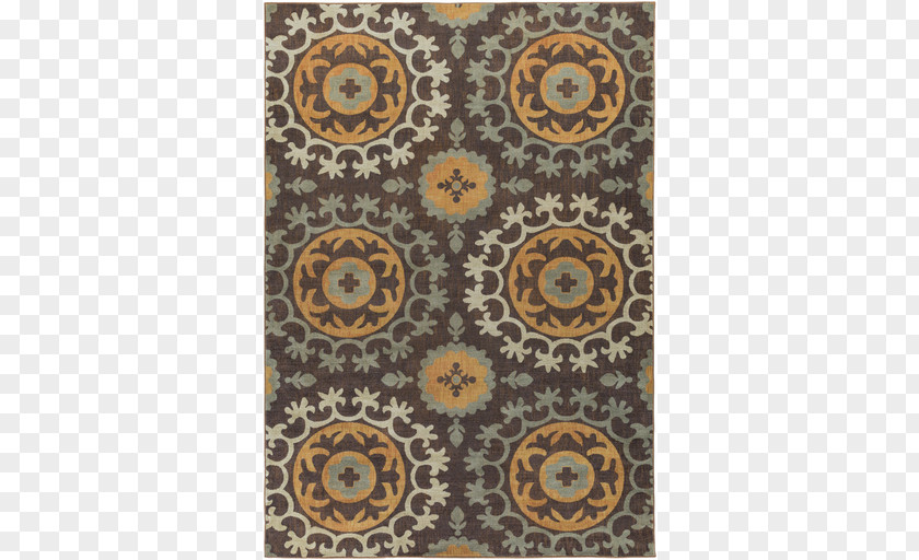 Carpet Soumak Symmetry Suzani Pattern PNG