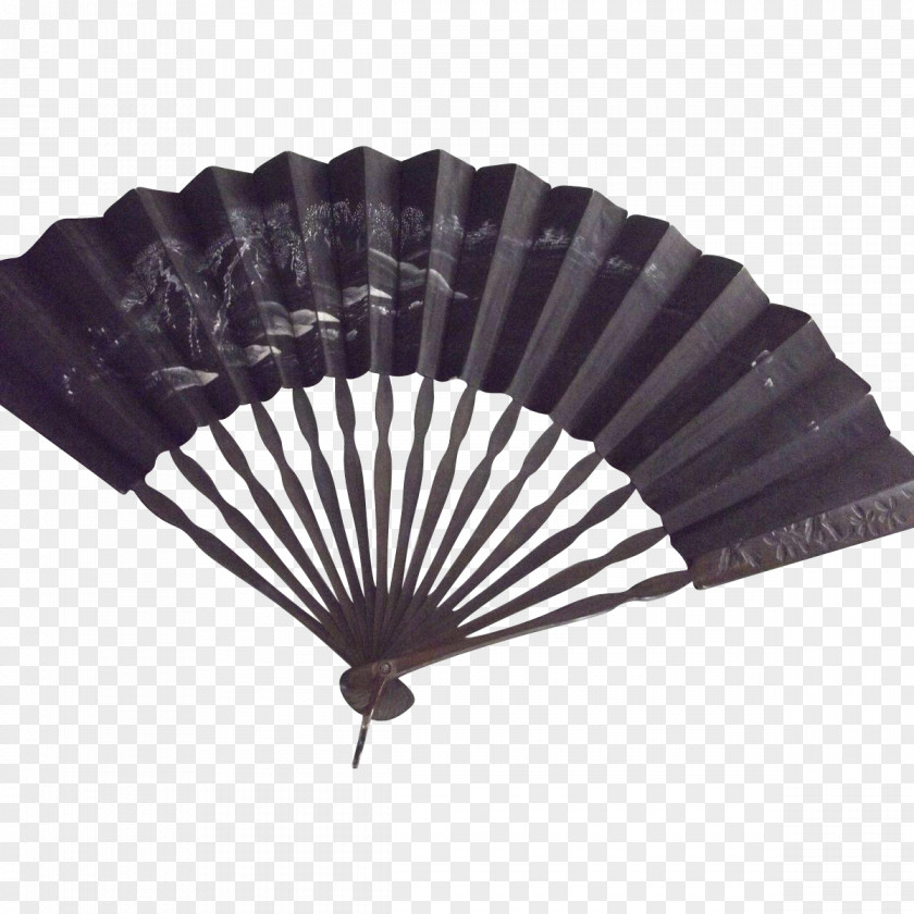 Fan Paper Hand Computer Silk PNG