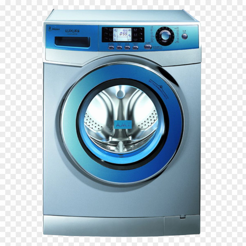 Haier Washing Machine Decorative Design Material Free To Download Home Appliance PNG