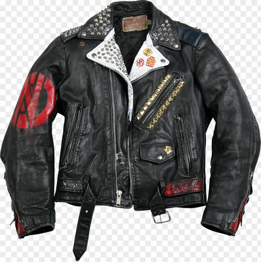 Jacket Leather Punk Fashion Rock PNG