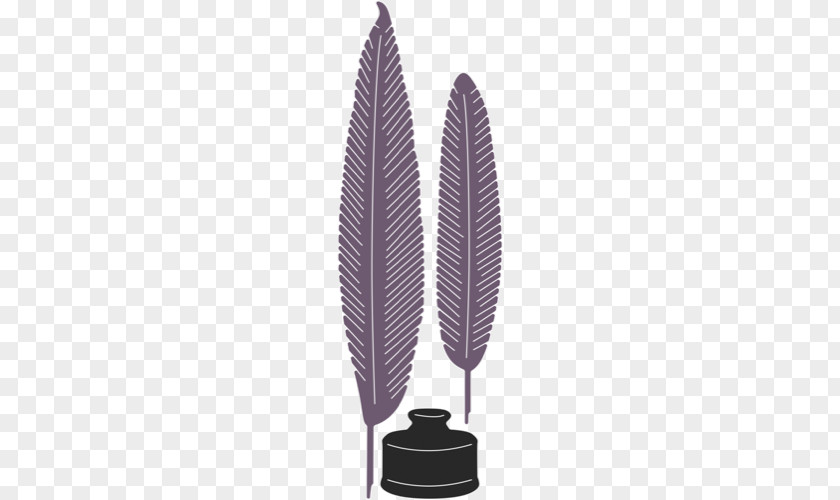 Samsoe Quill Paper Inkwell Feather PNG