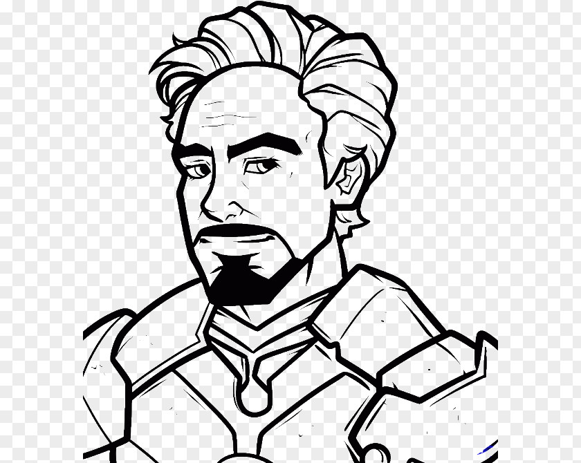 Tony Stark Iron Man YouTube Drawing Sketch PNG