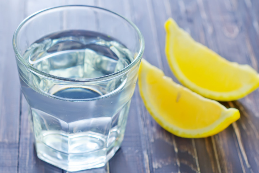 Water Glass Juice Lemon Drinking PNG