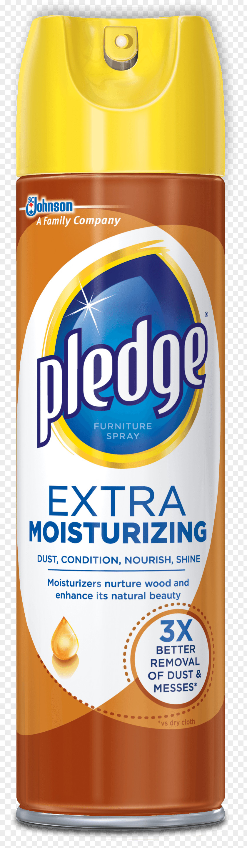 Cleaning And Dust Pledge Aerosol Spray Furniture Wood Cleaner PNG