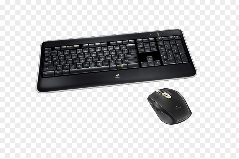 Computer Mouse Keyboard Logitech Illuminated K800 Wireless PNG