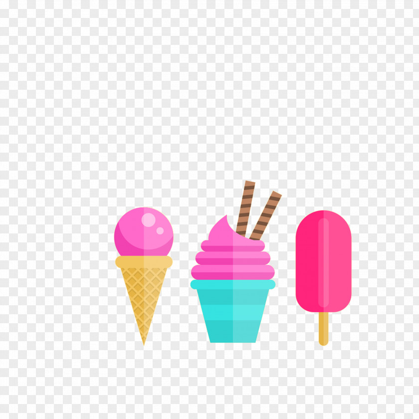 Floating Ice Cream Cone Cupcake Chocolate PNG