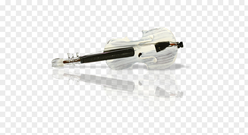 White Violin Musical Instrument PNG