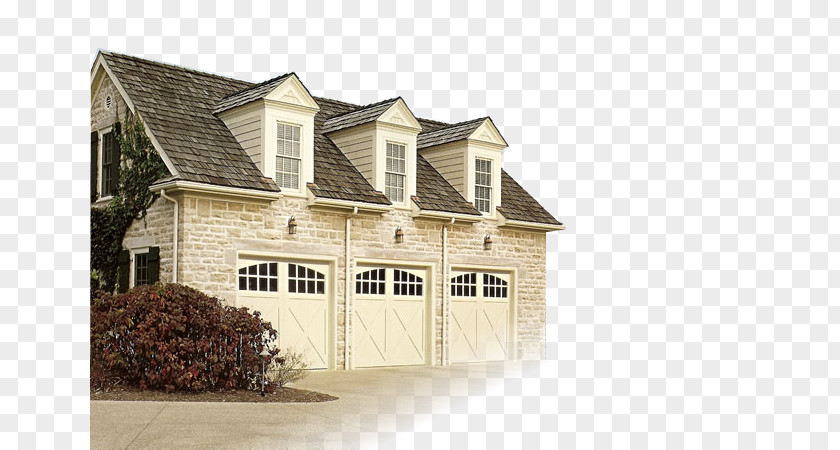 Carriage House Garage Doors Window PNG