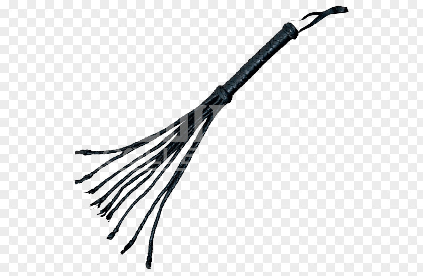 Cat O' Nine Tails Bullwhip Flagellation Weapon PNG