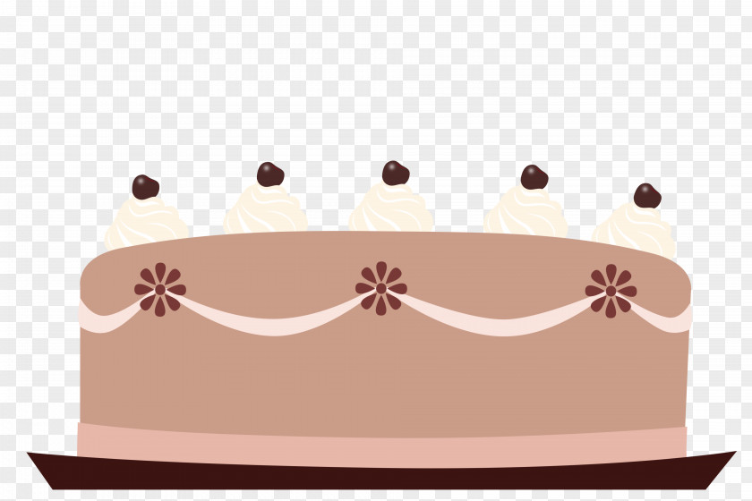 Chocolate Cake Headpiece Cartoon Birthday PNG