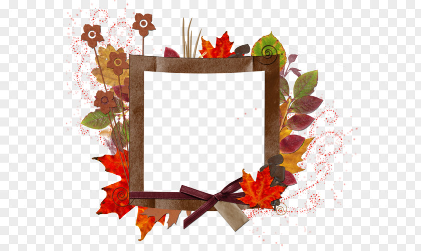 Leaf Frame Picture Autumn Photography Mobile App PNG