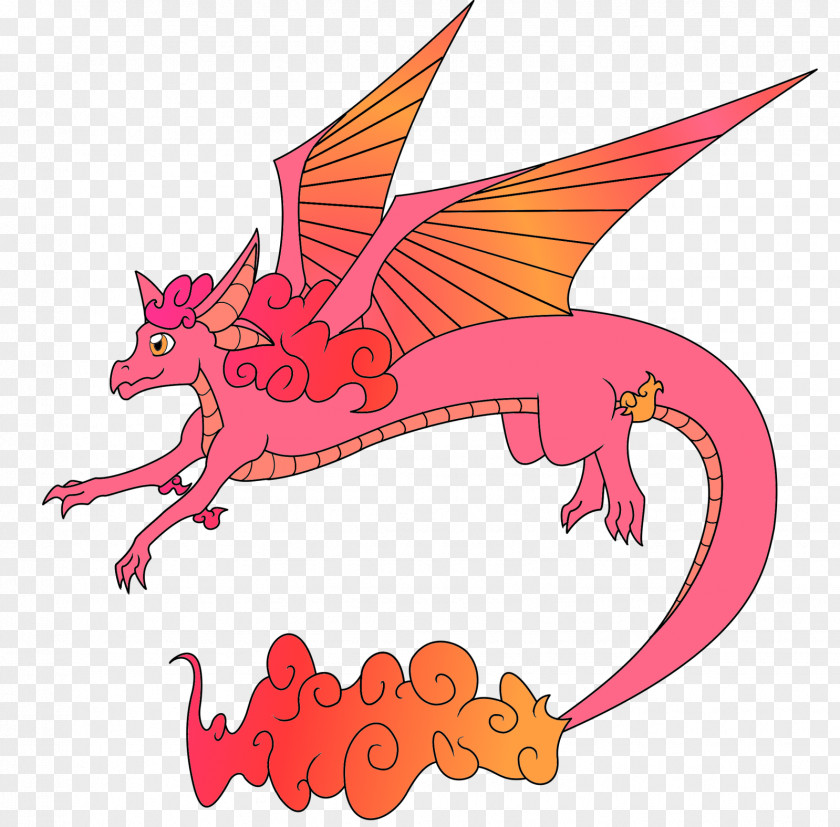 Marrage Cartoon Dragon PNG