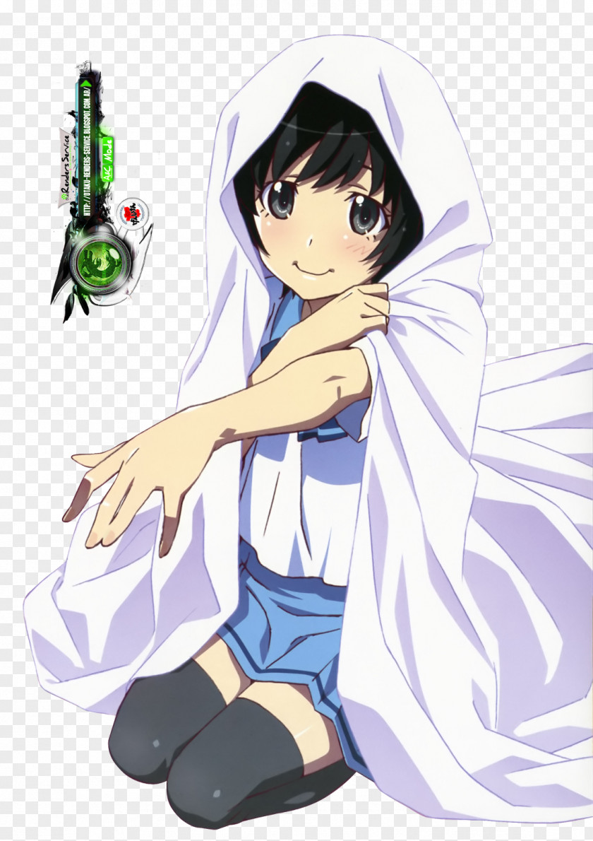 Nisemonogatari Monogatari Series Kizumonogatari Tsukihi Araragi (CV: Yuka Iguchi) Anime PNG Anime, clipart PNG