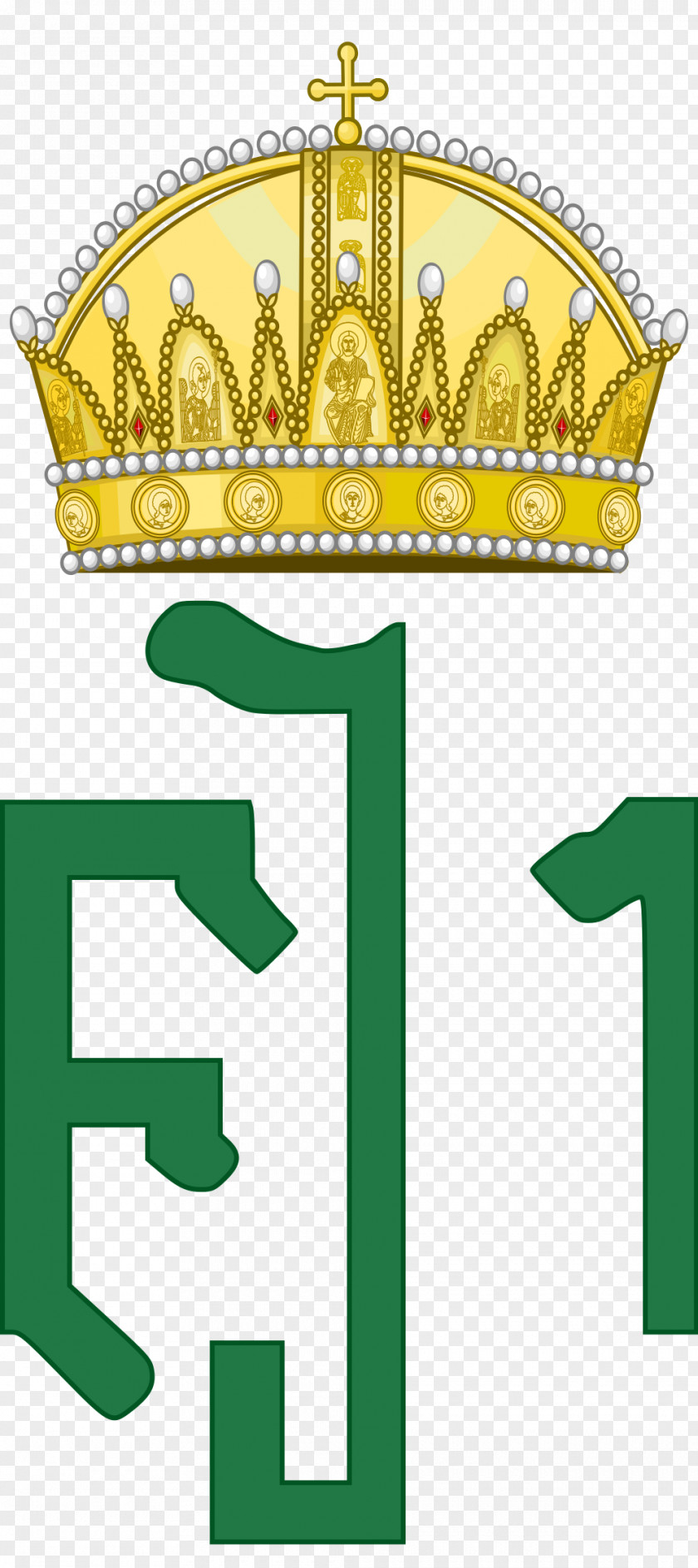 Royal Cypher King Of Hungary Monogram Emperor Clip Art PNG