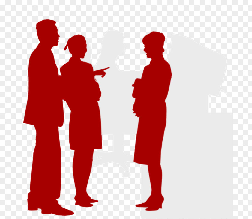 Business People Silhouettes Microsoft PowerPoint Icon PNG