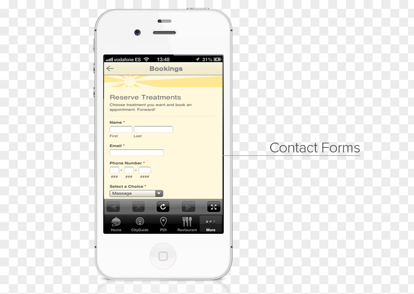 Contact Form Smartphone Feature Phone Handheld Devices Multimedia PNG