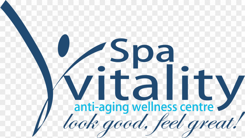 Logo Vitality Anti-aging Centre Spa Beauty Parlour Brand PNG