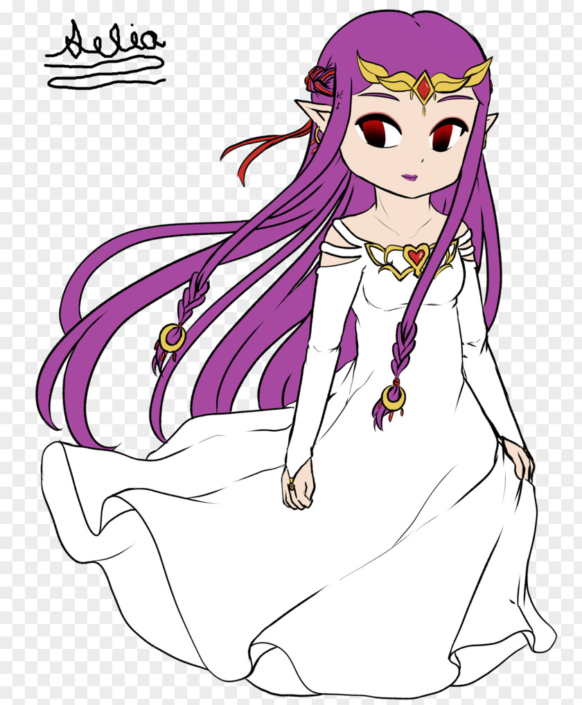 Princess Wind Line Art Drawing Hair PNG