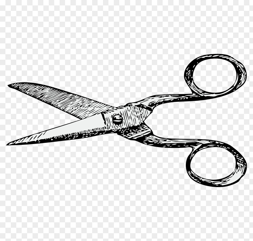 Public Domain Drawings Scissors Clip Art PNG