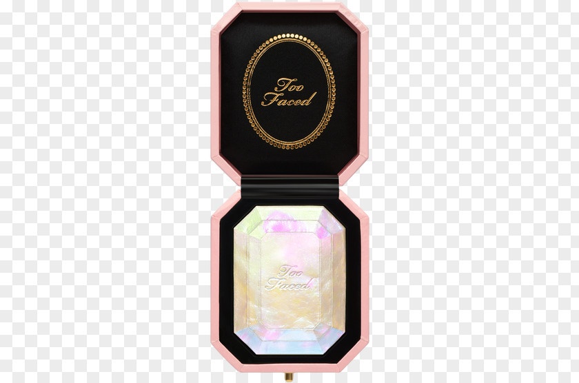 Three-dimensional Diamond Lamp Highlighter Too Faced Chocolate Gold Eye Shadow Palette Cosmetics Bar Sweet Peach PNG