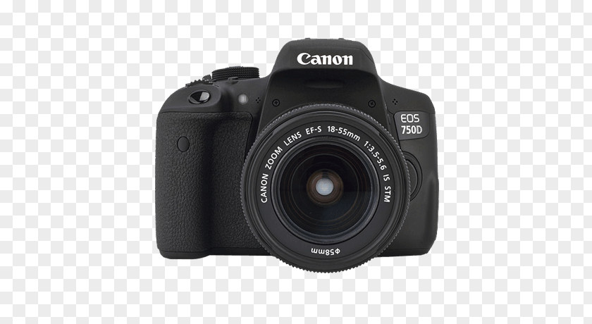 Canon EOS 700D Digital SLR 1200D 1100D EF-S 18–55mm Lens 750D PNG