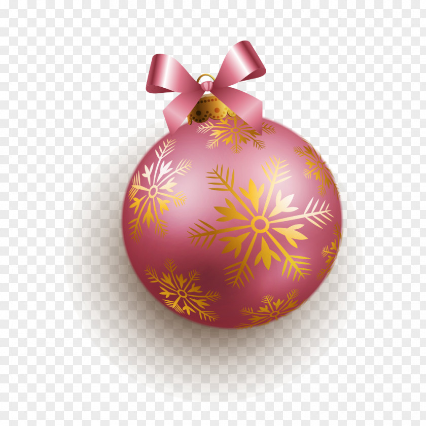 Christmas Balls Ornament Snowflake Clip Art PNG