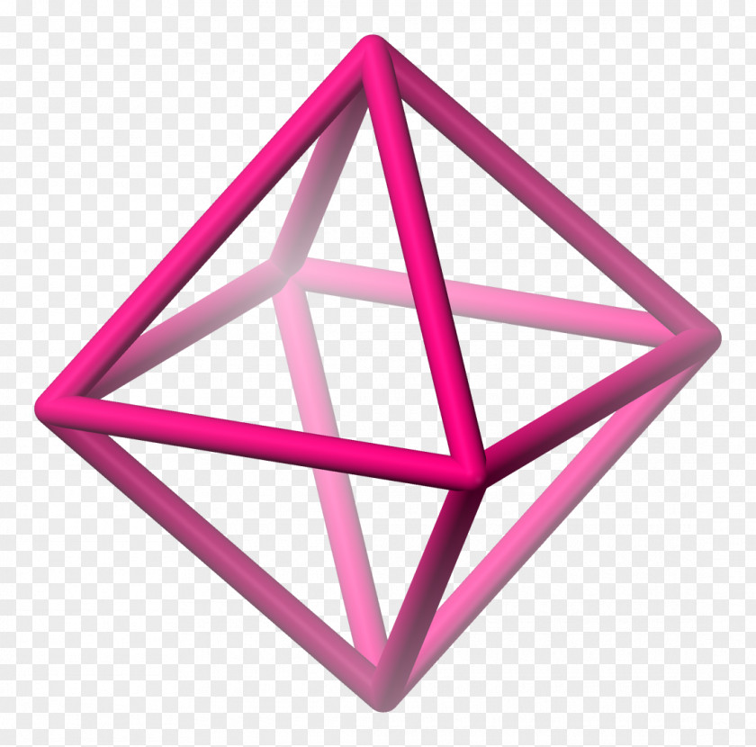 Cube Octahedron Shape Three-dimensional Space Platonic Solid Geometry PNG