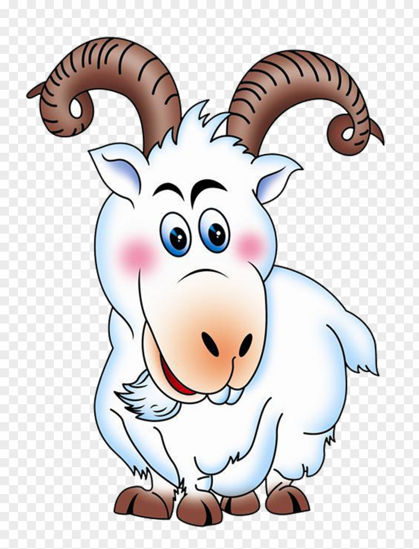 Goat Sheep Cartoon Animation PNG