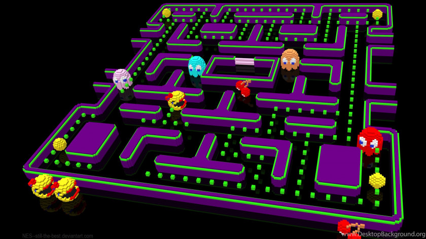 Pac Man Ms. Pac-Man 2: The New Adventures Desktop Wallpaper Video Game PNG