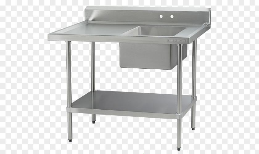 Table Kitchen Sink Stainless Steel Furniture PNG