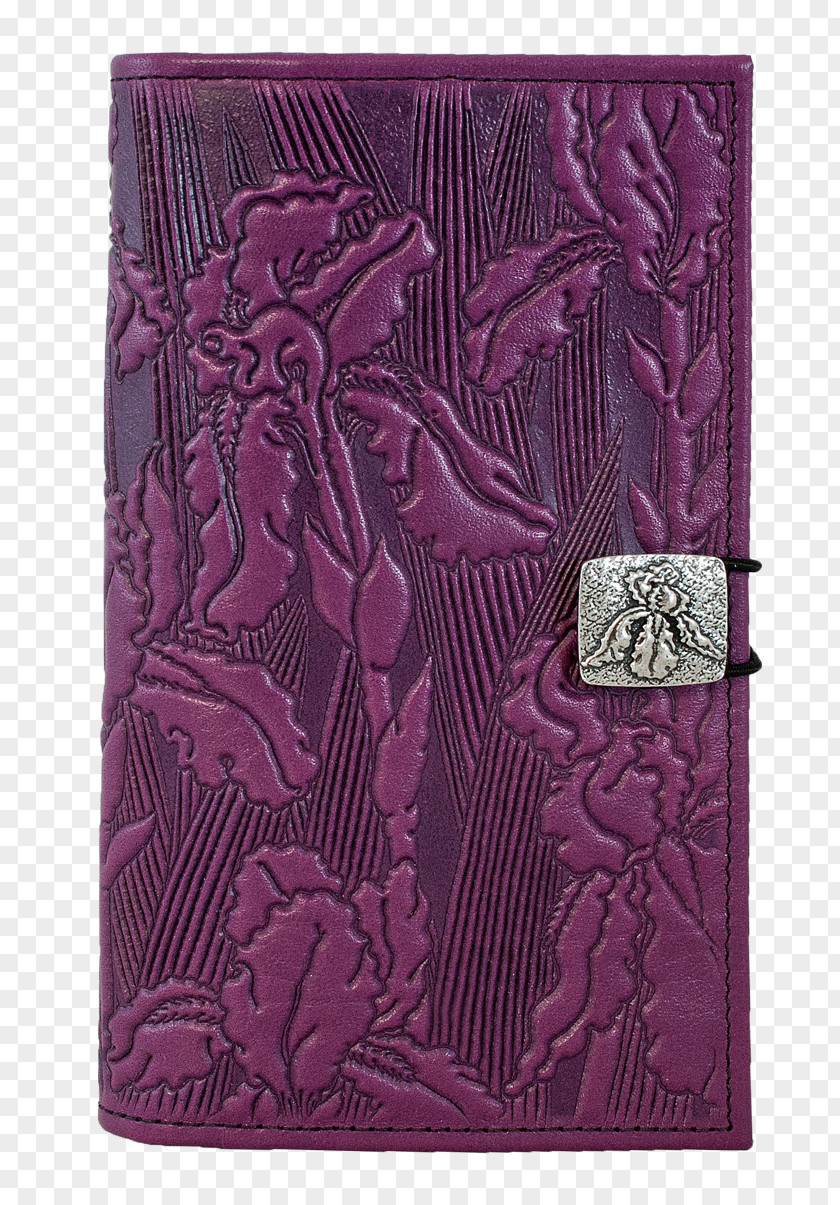Wallet Leather Pink M Oberon Design PNG