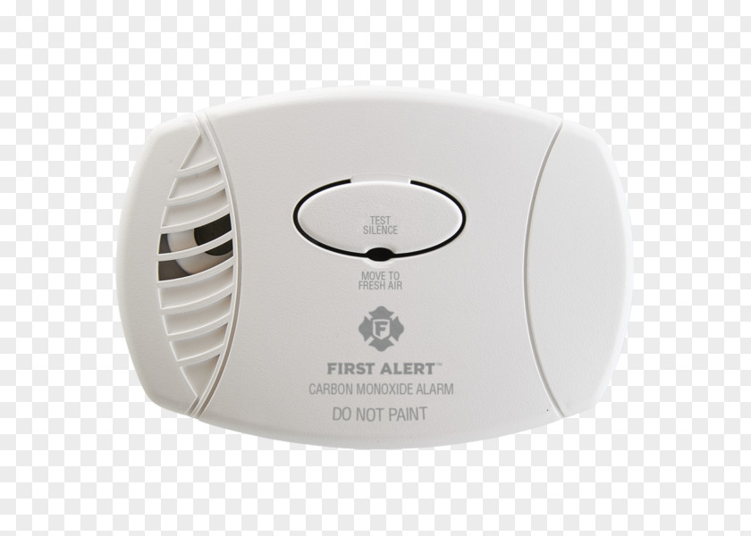 Carbon Monoxide Detector Alarm Device First Alert PNG