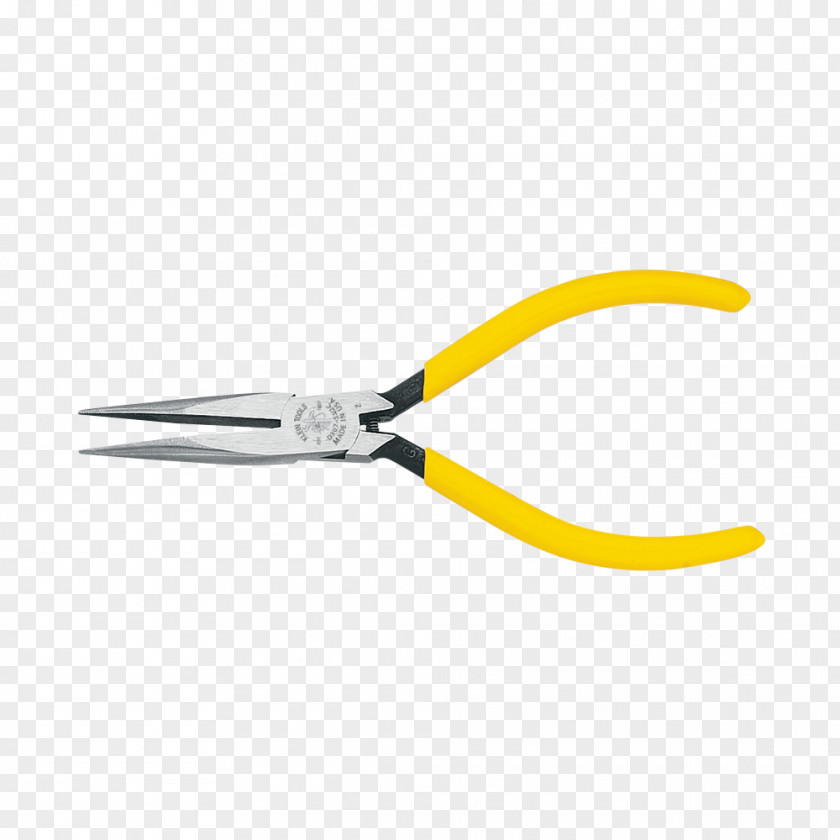 Crimping Diagonal Pliers Needle-nose Klein Tools PNG